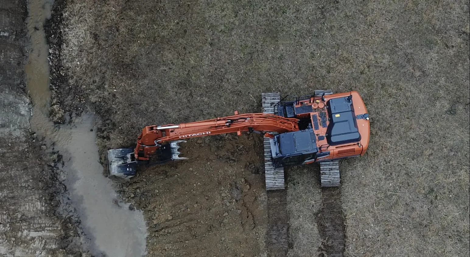 Grading a residential build site in Caldwell County NC